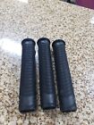 3 Python Rubber Replacement Grip Black Color   three Grips Totally