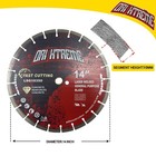 14 Inch Laser Welded Diamond Concrete Saw Blade  Segmented General Purpose Blade