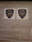 Two  2   - New York Pd - Police Decals   Stickers     Nypd