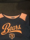 Chicago Bears Nfl Team Apparel 3 4 Length Sleeve T-shirt Women   s Xl