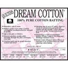 Quilters Dream Select Natural Cotton Queen Batting 108 Inch X 93 Inch