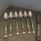 Oneida Coronation Lot Of 14 Spoons Forks Knives Community Silverplate