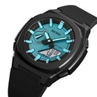 Fashionable Mens Quartz Waterproof Multi-function Chronograph Alarm Digital Watc