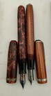 Vintage Mid Century Retro Fountain Pen   Mechanical Pencil Set Esterbrook Weaver