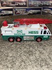Hess Truck Collection With Original Bags And A Hess Truck Poster