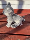 Webkinz Charcoal Cat Stuffed Animal Plush Only No Code