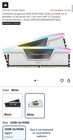 Corsair Vengeance Rgb 32gb Ddr5-6400 Memory White Cmh32gx5m2b6400c36w 6400mt s