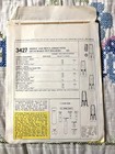 Uncut Vintage Mccall S Men S   Women S Apron Pattern  Detachable Pot Holder 3427