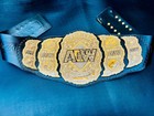 Aew World Championship Replica Title Belt  4mm Brass Plates Adult Size