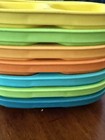 Replay 3 Compartment Divided Plates For Toddlers Stackable  Bpa-free  7-pack