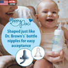Dr  Brown s Happypaci 100  Silicone Baby Pacifier  Contoured One-piece Design  B