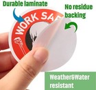 Outus 300-pc Funny Hard Hat Stickers Pvc Waterproof Decals For Toolboxes