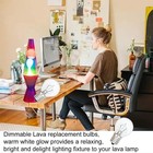 Lava Lamp Bulb 25 Watt 6 Pack S11 E17 Base Original Replacement 2700k Warm White