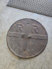 Early Vintage Railroad Crossing Sign