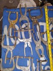 Vtg Lot Of 28 Squeeze Clamp Welding Toggle Aviation Sheet Metal Rare