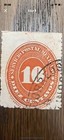 Timbre Mexique Rare Mexico Stamp 1887 Very Rare With Watermark Unique