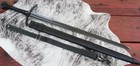 47    Medieval Longsword Dark Knight Black Sharp Battle Ready Double Edge 1065