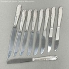 Vintage Wm  Rogers Mfg Is  allure  Extra Plate Silverplate Flatware Set W case