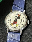    rare 1960s Vintage Mickey Mouse Mechanical Watch Bradley Swiss-made Pie Eye