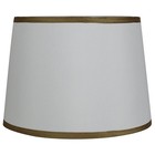 French Drump Lamp Shade  12  To 14  Bottom Size