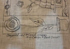 Woolley Fox Buzzin  Around  23  X 31  Linen Rug Hooking