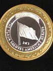 Las Vegas   10 Gaming Token  999 Fine Silver Limited Edition Plaza Hotel Casino