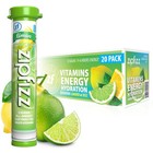 Zipfizz Energy Drink Powder  20 Pack Electrolyte Mix With B12 - Limon