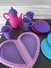 Pretend Play Dishes Plates Utensils Cups Silverware Lot Of 50
