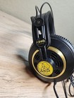 Akg K240 Studio Headphones  55 Ohm  Semi-open Over-ear 1 4  Adapter Black Gold