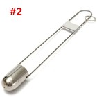 Stainless Steel Dip Type Immersion Viscosity Cup Precise 1  To 5  Options 44ml