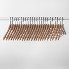 24pk Wood Suit Hangersroom