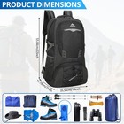 60l Waterproof Hiking Military Tactical Backpack Rucksack Camping Trekking Bag