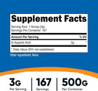 Nutricost D-aspartic Acid  daa  Powder 500g - Daa Supplement