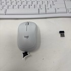 Logitech Mk270 Wireless Keyboard   Mouse Combo  White  Brand New Never Used