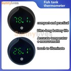 Aquarium Digital Thermometer Led Fish Tank Temperature Gauge With Touch Screen