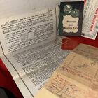 Lot Of Vintage Receipts - Purchase Contract- Misc 1950-60-estatefind 191925