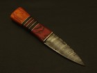 8 Inches Celtic Scottish Dirk Sgian Dubh Dagger Bone Handle Knife 