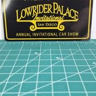 Commemorative Plaque For Lowrider Palace Invitational Car Show San Diego 2023