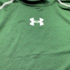 Under Armour Shirt Mens Large Green Compression Long Sleeve Active Gym Fitness