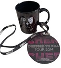 Cher  Dressed To Kill 2014 Coffee  Mug    Tour Lanyard   Vip Badge Memorabilia