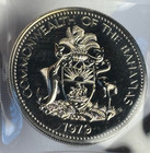 Rare Bahamas 1979  2 Flamingo Unc Two Dollars Extra Low Mintage   Only 300 Made