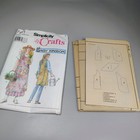 Simplicity 7481 Daisy Kingdom Back Wrap Aprons 2 Lengths Sizes Small - Xl Uncut