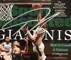 Giannis Antetokounmpo Signed 4 8 19 Sports Illustrated Autographed Magazine Bas