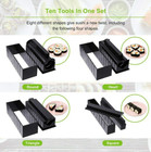 Sushi Maker Kit Rice Roll Mold Kitchen Diy Easy Chef Set Mould Roller Cutter