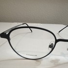 Modo 42685 Titanium Round Full Rim Eyeglasses Black Unisex Adults 48-20-145