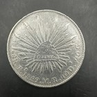 1889 As Ml Mexico Silver 8 Reales - Alamos Mint - Rare Coin 427 000 Mintage