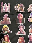 10 Pcs Random Matte Kpop Demon Hunters Stickers Rumi Zoey Mira Saja Boys Jinu