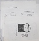 Triplett 630-pl Vom Vintage Multimeter Tester Analog With Printed Manual
