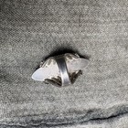 Vintage 70s Native American Navajo Turquoise Ring Sterling Silver Size 5 5