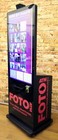 Open Air Mobile Photo Booth Kiosk 49 Inch Touch Screen With Many Accessories 